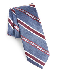 1901 Astible Stripe Silk Tie