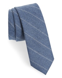 The Tie Bar Giallo Stripe Wool Tie