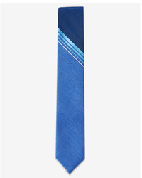 Express Slim Striped Woven Tie