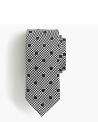 J.Crew Drakes Silk Tie In Dotted Houndstooth