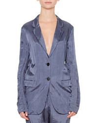 Jil Sander Artaud Two Button Jacket Slate Blue