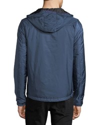 Prada Hooded Wind Resistant Jacket
