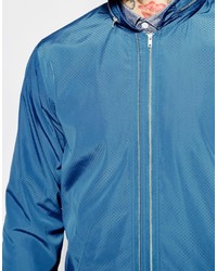 YMC Jacket With Hood In Blue