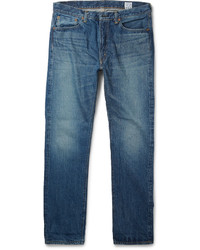 orSlow 107 Slim Fit Washed Selvedge Denim Jeans