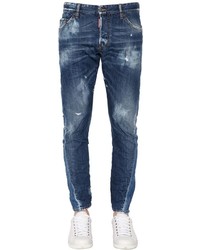 DSQUARED2 16cm Sexy Twist Cotton Denim Jeans