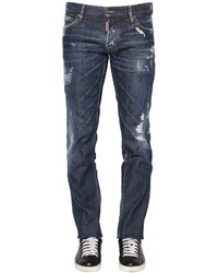 DSQUARED2 175cm Slim Stretch Cotton Denim Jeans
