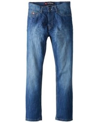 Southpole 6181 Regular Straight Fit Jean In Medium Blue
