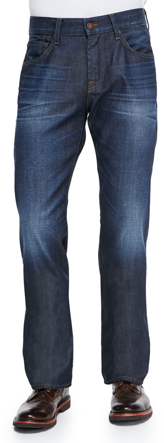 7 For All Mankind Austyn Prism Straight Leg Jeans Blue | Where to buy