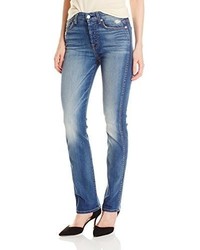 7 For All Mankind High Waist Straight Jean