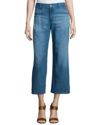AG Jeans Ag The Bobbie Wide Leg Cropped Jeans Weekend Getaway