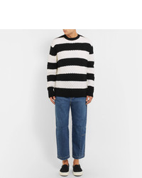 McQ Alexander Ueen Cropped Recycled Denim Jeans