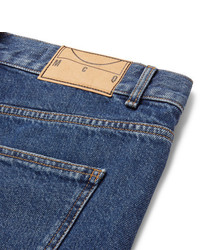 McQ Alexander Ueen Cropped Recycled Denim Jeans
