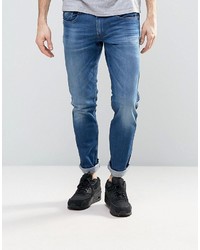Replay Anbass Slim Fit Jeans Dark Laser Wash