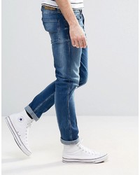 Replay Anbass Slim Fit Jeans Mid Blue Wash