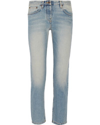 The Row Ashland Cropped Mid Rise Straight Leg Jeans