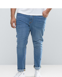ASOS DESIGN Asos Plus Super Skinny Jeans In Light Wash