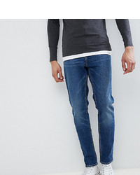 ASOS DESIGN Asos Tall Tapered Jeans In Dark Wash