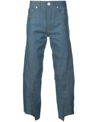 Lanvin Asymmetric Loose Jeans