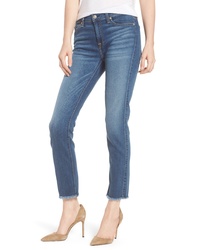 7 For All Mankind B Roxanne Ankle Straight Leg Jeans