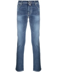 Jacob Cohen Bleached Slim Fit Jeans