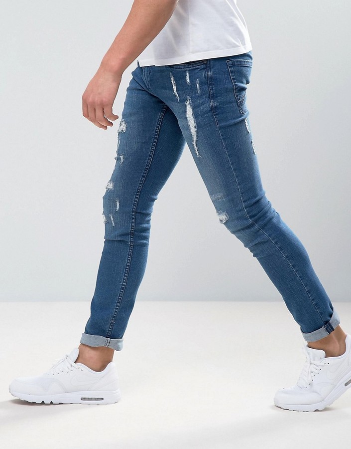Blend of America Cirrus Skinny Jeans, $47 | Asos | Lookastic