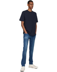 Frame Blue Capri Lhomme Slim Jeans
