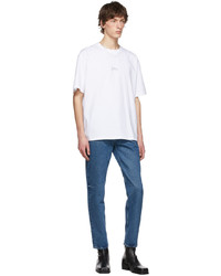 Tom Wood Blue Faded Jeans