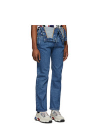 Diesel Red Tag Blue Glenn Martens Edition Denim Jeans