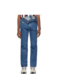 Diesel Red Tag Blue Glenn Martens Edition Denim Jeans