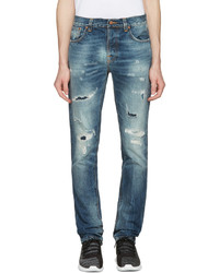 Nudie Jeans Blue Grim Tim Jeans