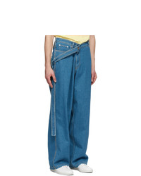 Lanvin Blue Large Jeans