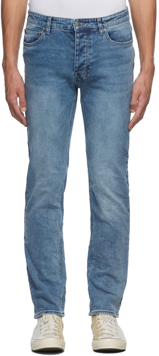 Ksubi Blue Runaway Hazlow Jeans, $235 | SSENSE | Lookastic