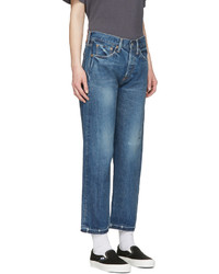 Chimala Blue Selvedge Used Ankle Cut Jeans