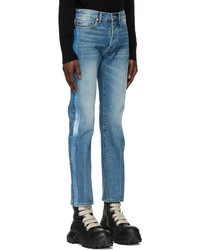 Rhude Blue Stripe Jeans