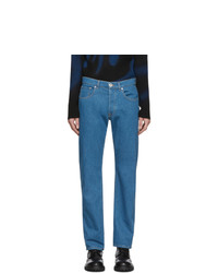 Lanvin Blue Washed Straight Jeans