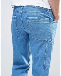 Asos Brand Straight Cropped Workman Jeans