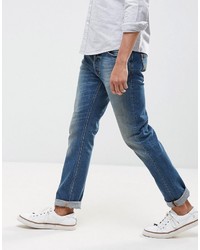 Nudie Jeans Co Dude Dan Jean Straight Fit Wrecking Blues Light Wash