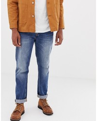 Nudie Jeans Co Sleepy Six Loose Tapered Jeans Celestial Orange