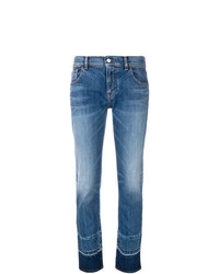 Emporio Armani Contrast Ankle Cropped Jeans