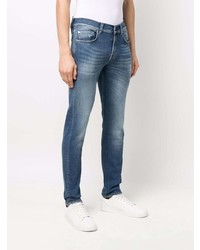 7 For All Mankind Cotton Blend Skinny Jeans