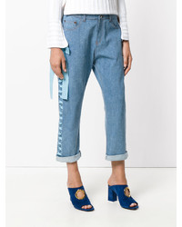 Fendi Cropped Denim Jeans
