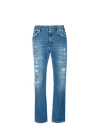 Dondup Cropped Distressed Jeans