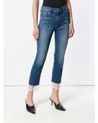 J Brand Cropped Faded Jeans