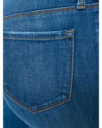 J Brand Cropped Frayed Jeans