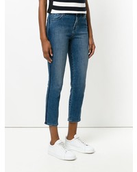 J Brand Cropped Slim Fit Jeans