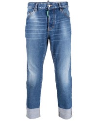 DSQUARED2 Cropped Slim Fit Jeans