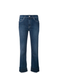Fay Cropped Stonewashed Jeans