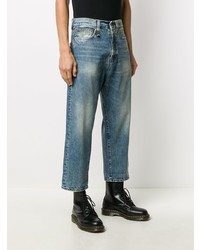 R13 Cropped Straight Jeans