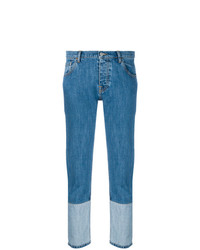 Andrea Ya'aqov Cropped Trim Detail Jeans