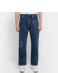 Chimala Cropped Washed Selvedge Denim Jeans